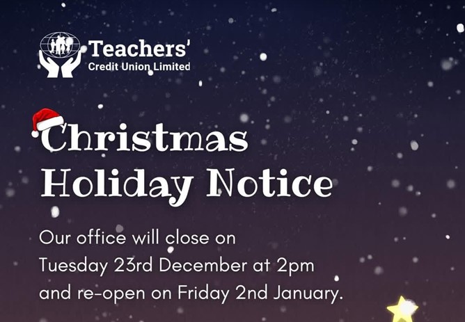 Christmas Opening Hours 2025