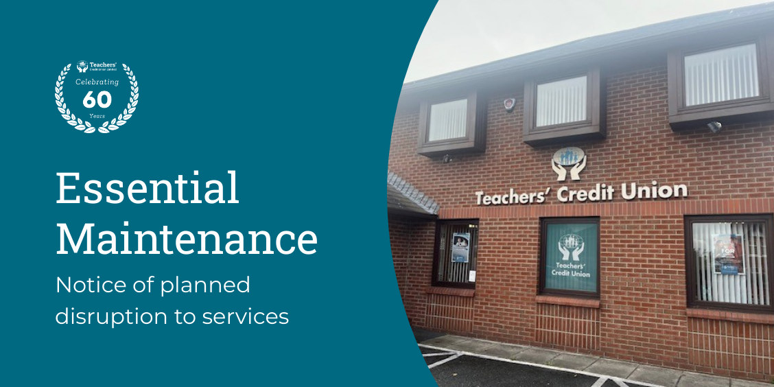 Essential Maintenance - Notice of Planned Disruption to Services